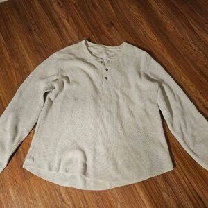 Marine Layer XL henley-sweater-oatmeal-heather